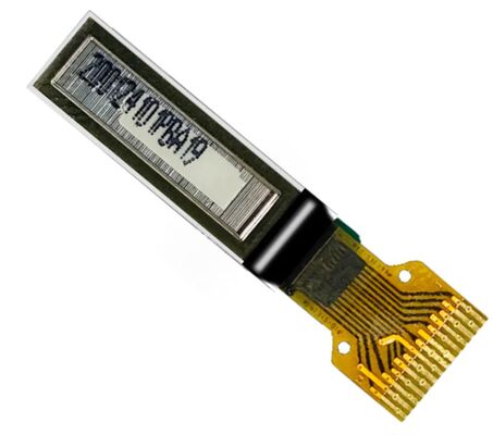 0.63 Inch Monochrome White 120x28 Pixels OLED Display Module PMOLED Screen