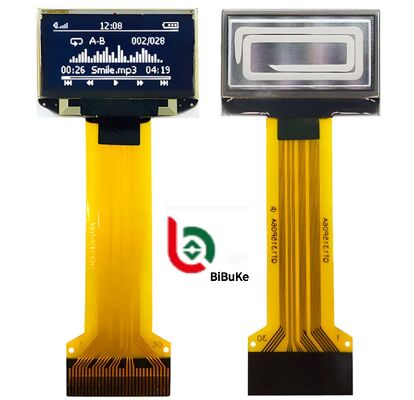 0.96 Inch 128x64 Dot Matrix OLED Display with ZIF Connector and SPI I2C Interface