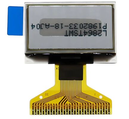 0.96 Inch Yellow+Blue Dual Color OLED Display with SPI Interface and High Contrast Ratio