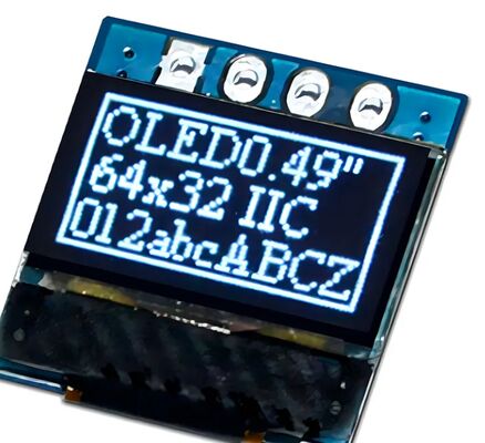 0.49 Inch Graphic OLED Display With SSD1315 Support and I2C Interface for Clear Monochrome Graphics