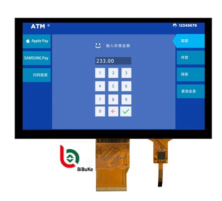 7-Inch IPS High Brightness 1024*600 Dots RGB Interface With CTP TFT LCD Display