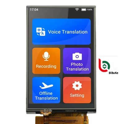 3.5-inch TFT LCD with Resistive Touch Panel | 320×480 16-bit Parallel Interface
