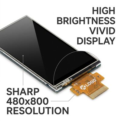3.97-inch 480x800 MIPI Interface, High Brightness TFT LCD Display Module