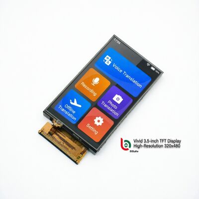 3.5-inch TFT LCD with Resistive Touch Panel | 320×480 16-bit Parallel Interface