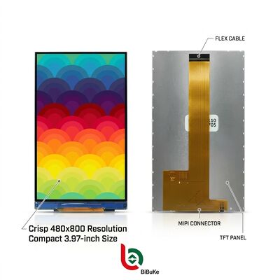 3.97-inch 480x800 MIPI Interface, High Brightness TFT LCD Display Module