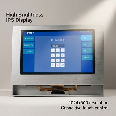 7-Inch IPS High Brightness 1024*600 Dots RGB Interface With CTP TFT LCD Display