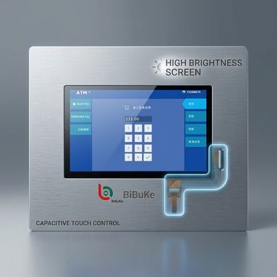 7-Inch IPS High Brightness 1024*600 Dots RGB Interface With CTP TFT LCD Display