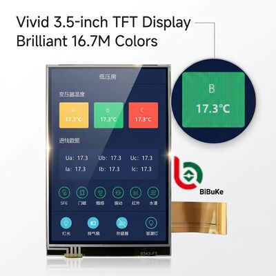 3.5-inch 320x480 RGB ILI9488 MCU Interface TFT LCD Display Module with 16.7M Colors