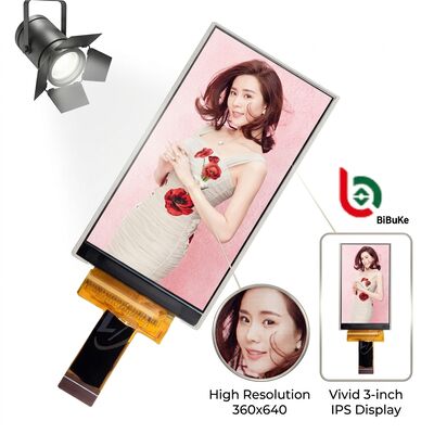 3-inch 360x640 RGB IPS Panel with Wide Temperature TFT LCD Display Module