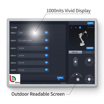 12.1 Inch 1000nits High Brightness IPS TFT LCD Display with 1024x768 Resolution