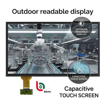 13.3-inch Diagonal Industrial TFT LCD Display Module with 1000nits Brightness and Capacitive Touch