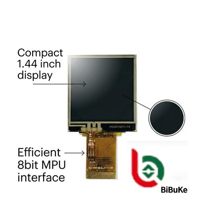 1.44 Inch 8bit MPU Interface 128x128 Resolution TFT LCD Display Module