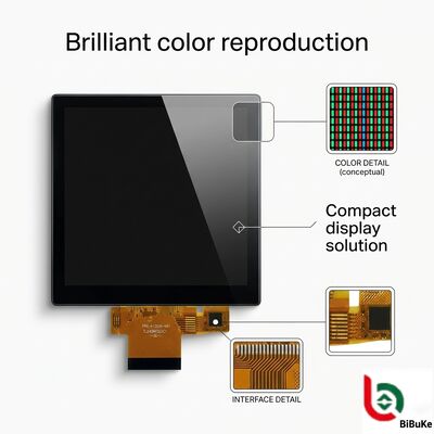4 Inch TFT LCD Display Panel with 320x320 Resolution and MCU SPI Interface