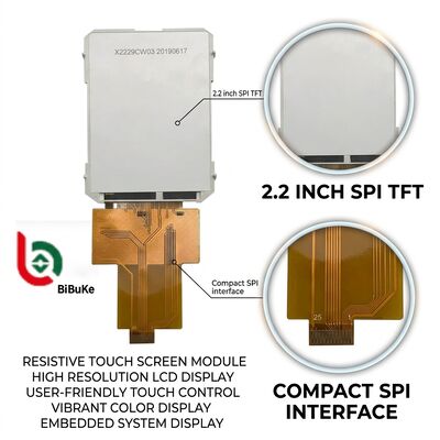 2.2 Inch SPI TFT LCD Display Screen Module With Resistive Touch Screen