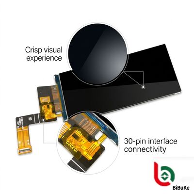 4 Inch 540x1080 Pixels 30 Pin IPS TFT LCD Display with 350 Cd/m2 Brightness