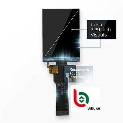 2.29 Inch TFT IPS Display with 8bits RGB Interface and 750 cd/m² Brightness for Industrial Touch Screen Applications