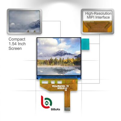 1.54 Inch 320x320 Resolution TFT Display with Capacitive Touchscreen and MIPI Interface