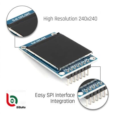 1.3 Inch 240x240 Resolution SPI Interface IPS Panel TFT LCD Display Module