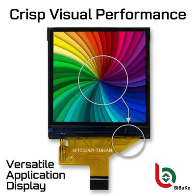 1.54 Inch Square IPS TFT LCD Screen with 240x240 Resolution and SPI Interface