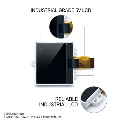 5V LCD Display Monochrome 20x2 LCD Display Screen For Industrial