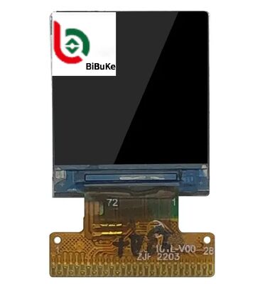 0.85 Inch Square IPS TFT LCD Display with 128x128 Pixels Resolution and MCU 8bits Interface
