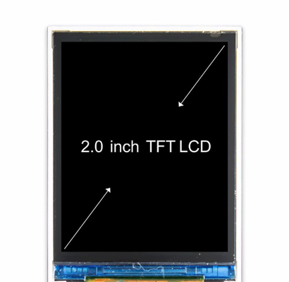 2-Inch 240x320 Resolution High Brightness IPS TFT-LCD Display Module with SPI Interface