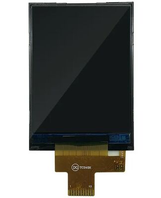 2.4 Inch Industrial TFT LCD Display with 240x320 Resolution 300 Cd/m2 Brightness and SPI Interface