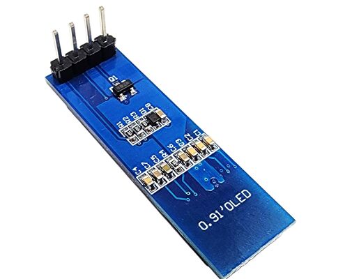 0.91 Inch 128x32 Resolution 4 Pins SSD1306 OLED Display Module with I2C Interface
