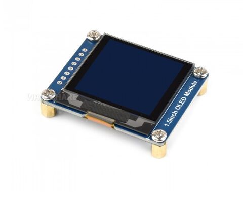 1.5 Inch 128x128 Pixels I2C Interface OLED Display Module with All Viewing Angles and Low Power Consumption