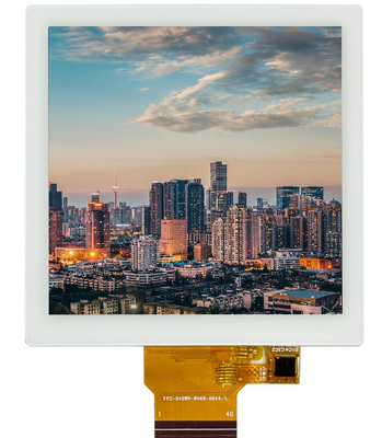 4 Inch 480x480 Dots Resolution RGB+SPI IPS TFT LCD Display Module with All Viewing Angle