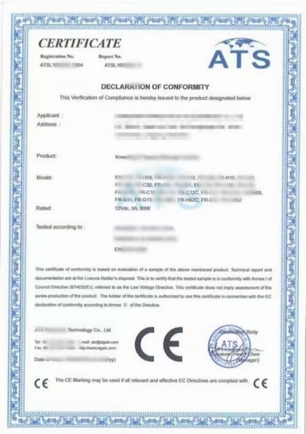 China Dongguan Bibuke Electronic Technology Co., Ltd. certification